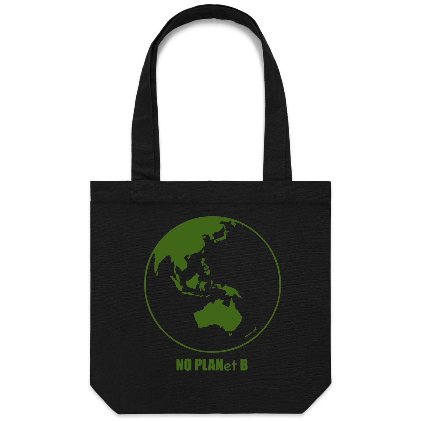 No Planet B, Earth - Canvas Tote Bag