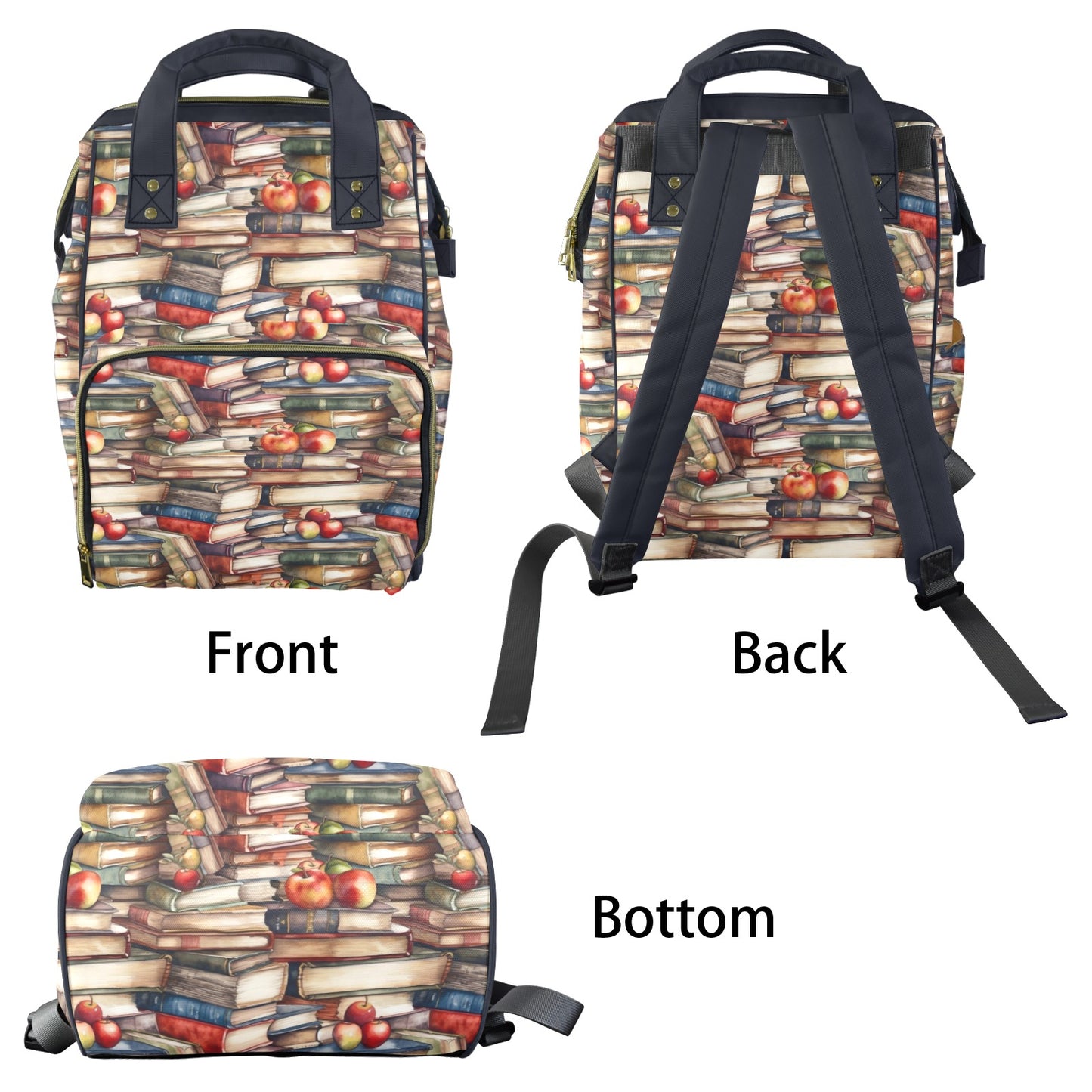 Watercolour Books - Multifunction Backpack