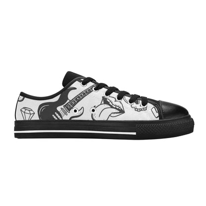 Rock Music - Men's Classic Canvas Shoes