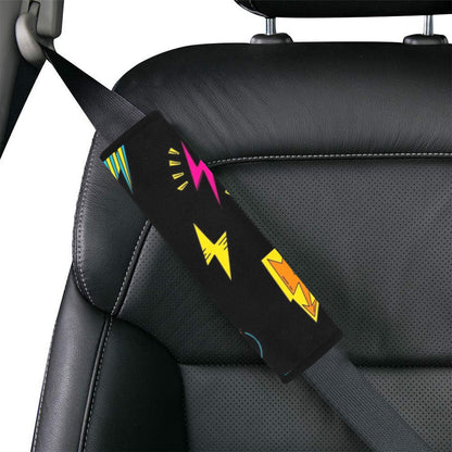 Fun Lightning - Car Seat Belt Cover 7''x10'' (Pack of 2)