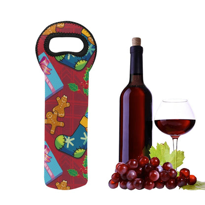 Christmas - Neoprene Wine Bag