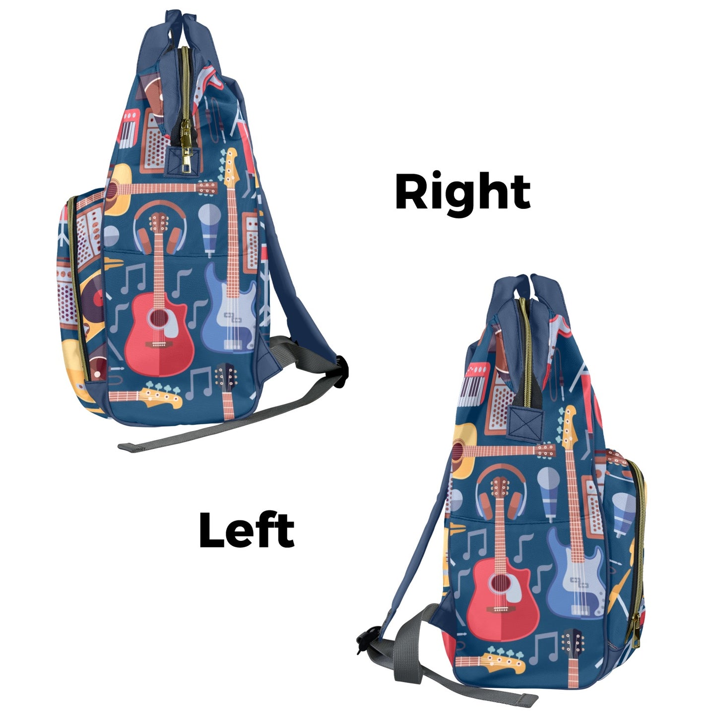 Music Instruments - Multifunction Backpack