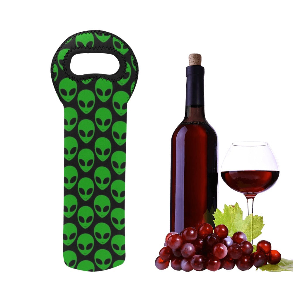 Aliens - Neoprene Wine Bag Wine Bag Printed Offshore Sci Fi