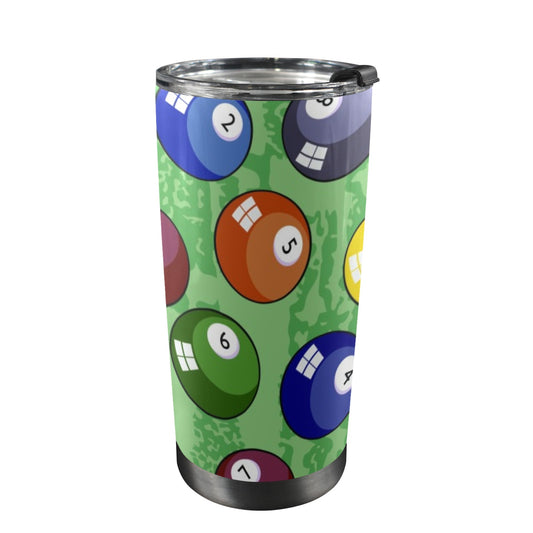 Pool Balls - 20oz Travel Mug / Tumbler