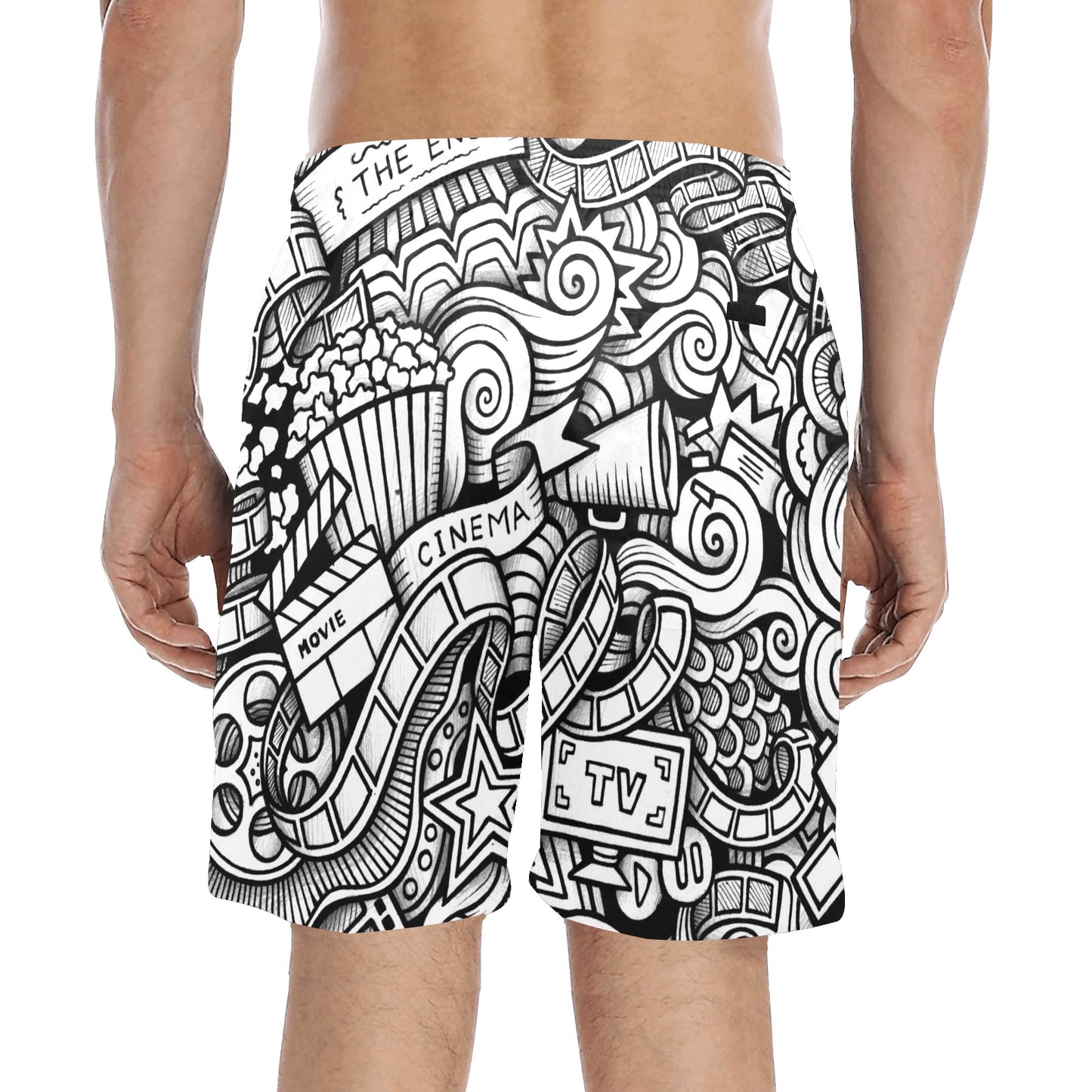 Entertainment - Men's Mid-Length Beach Shorts