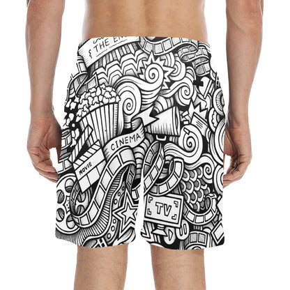 Entertainment - Men's Mid-Length Beach Shorts