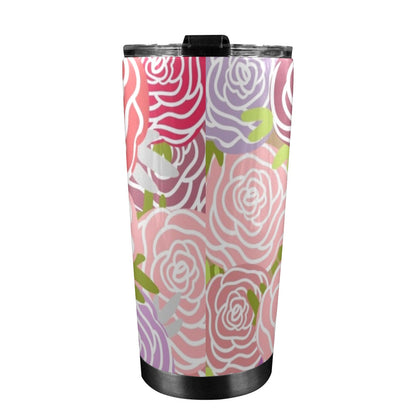 Abstract Roses - 20oz Travel Mug / Tumbler