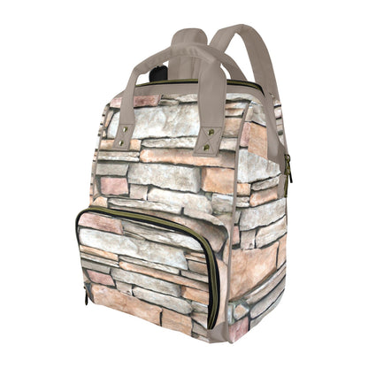 Stone Wall - Multifunction Backpack Multifunction Backpack Printed Offshore