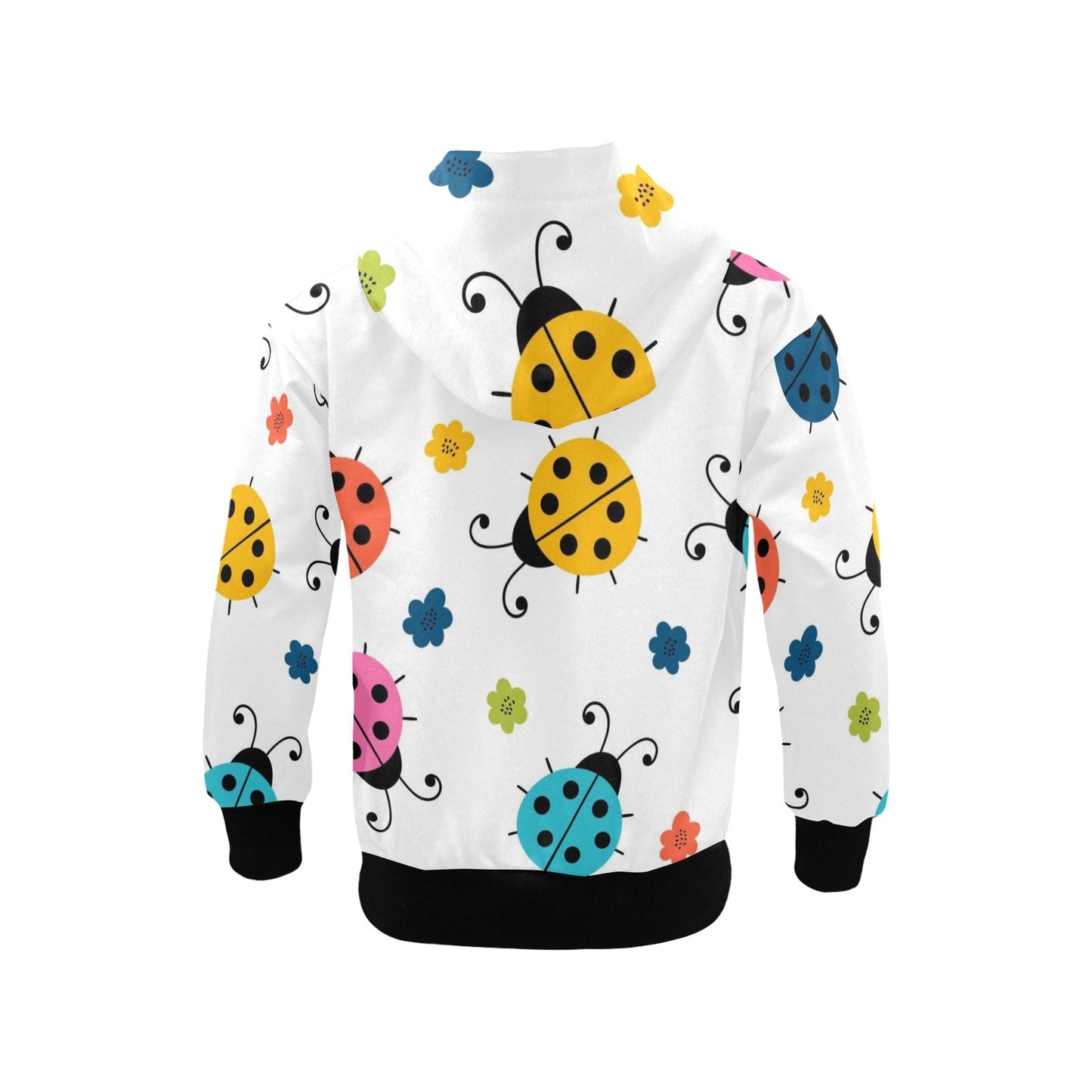 Ladybugs - Junior Girls Zip Up Hoodie