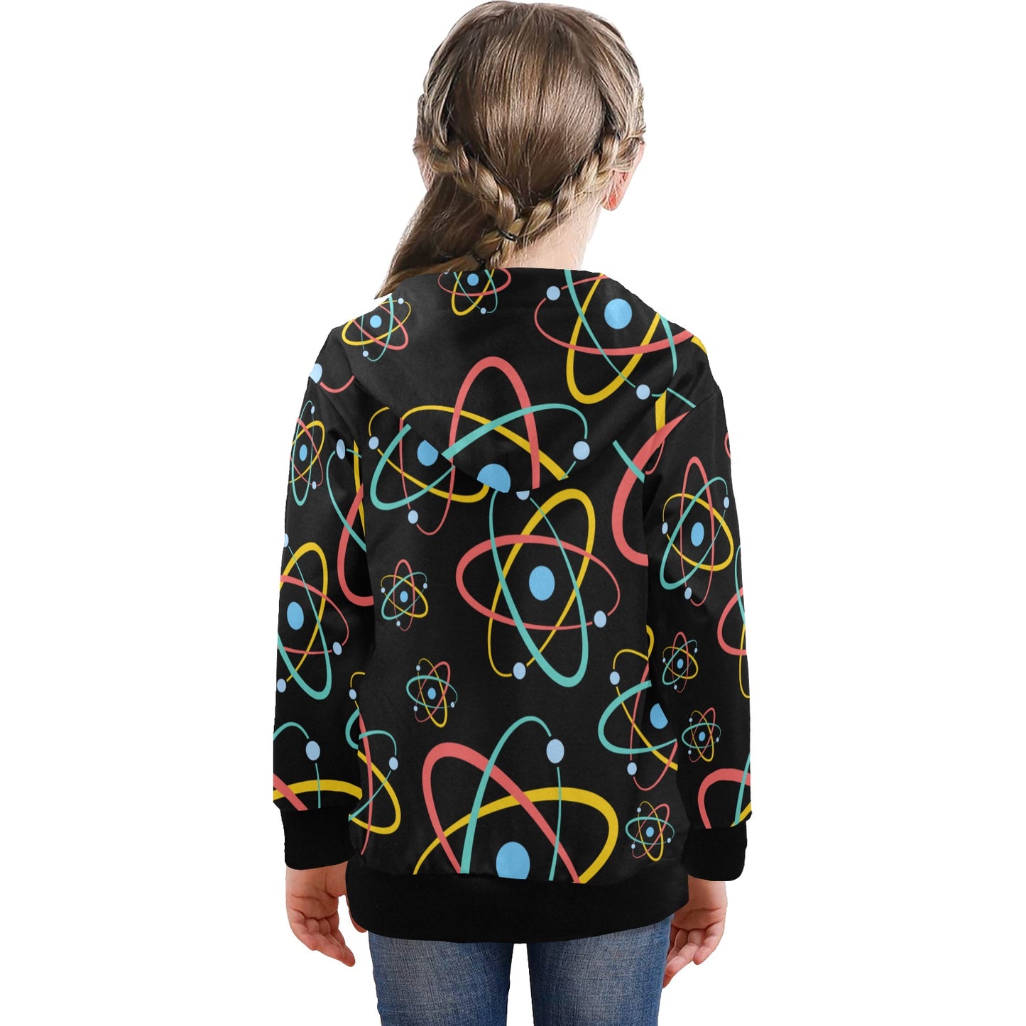 Atoms - Senior Girls Zip Up Hoodie