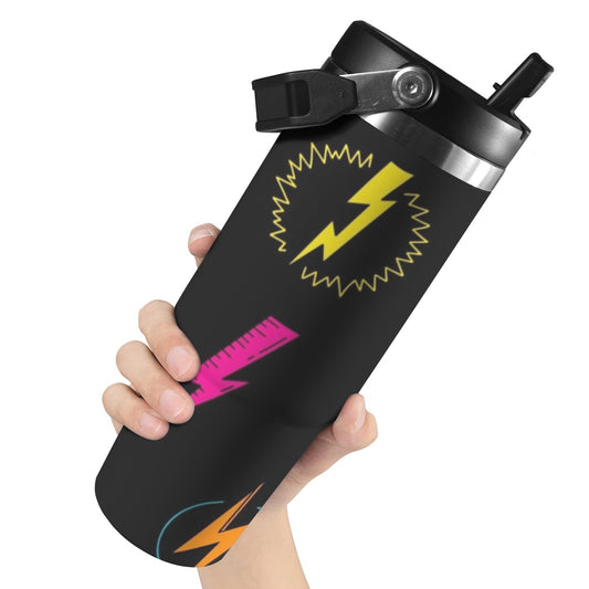 Fun Lightning - 30oz Tumbler with Top Handle