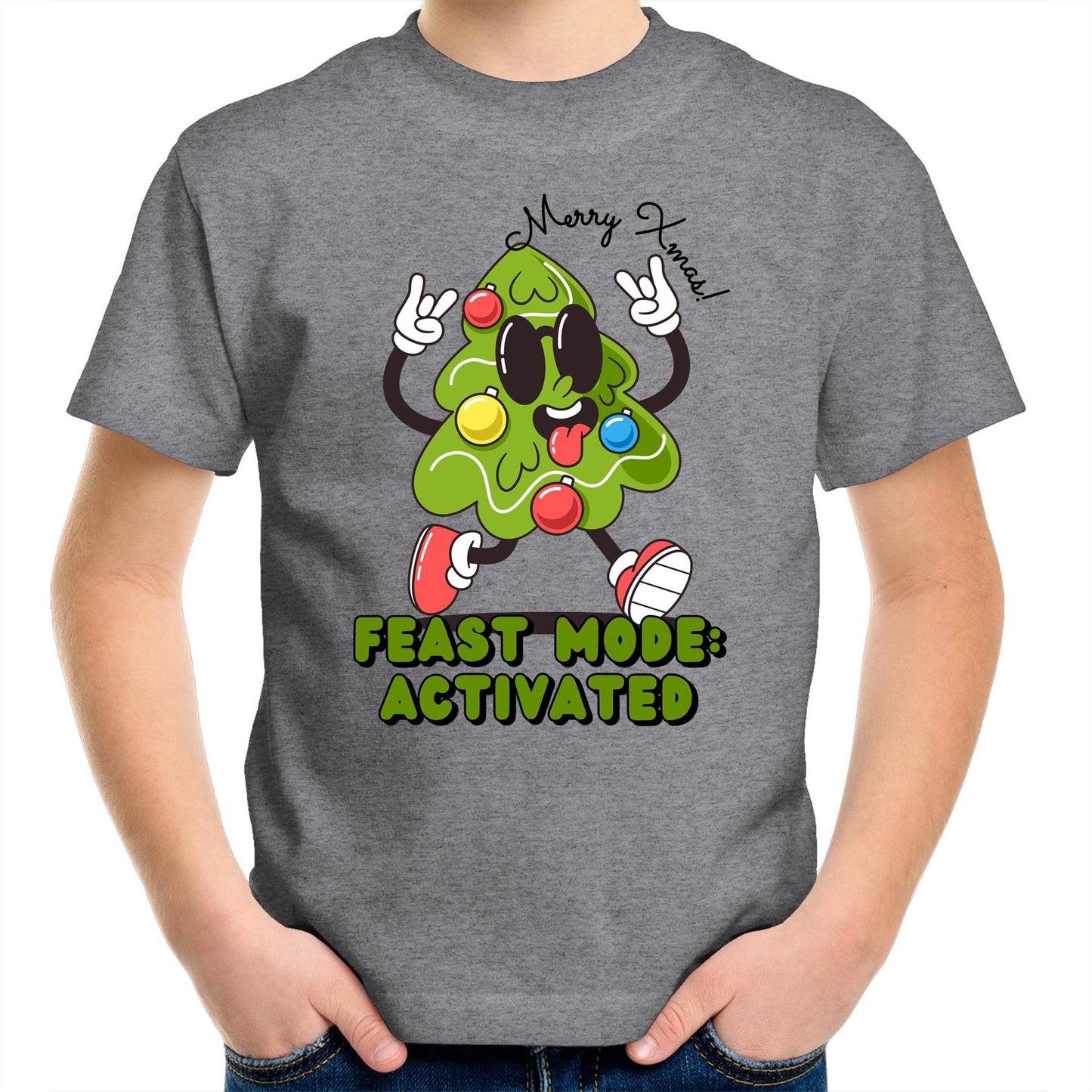 Christmas Feast Mode Activated - Kids Youth T-Shirt