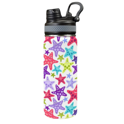 Starfish - Insulated Water Bottle with Dual-Use Lid (18oz) Insulated Water Bottle with Dual-Use Lid (18oz) Printed Offshore