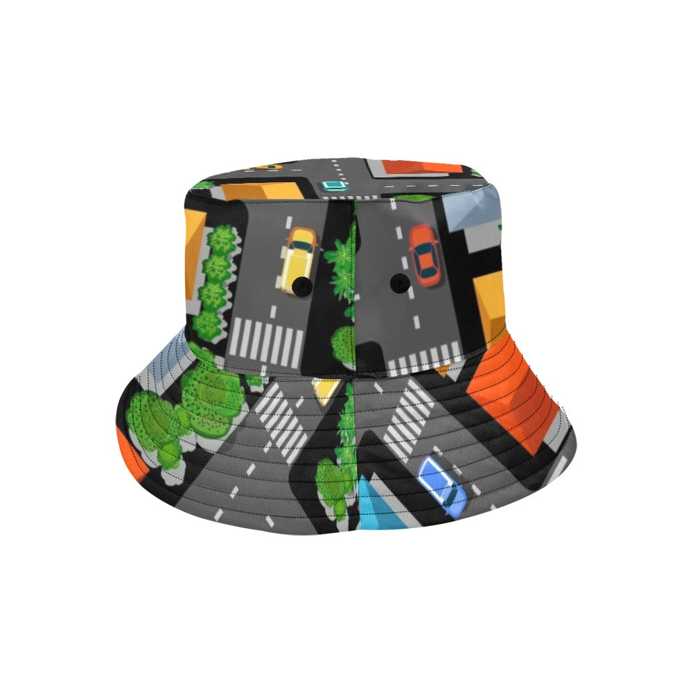 Road Map - Mens Bucket Hat