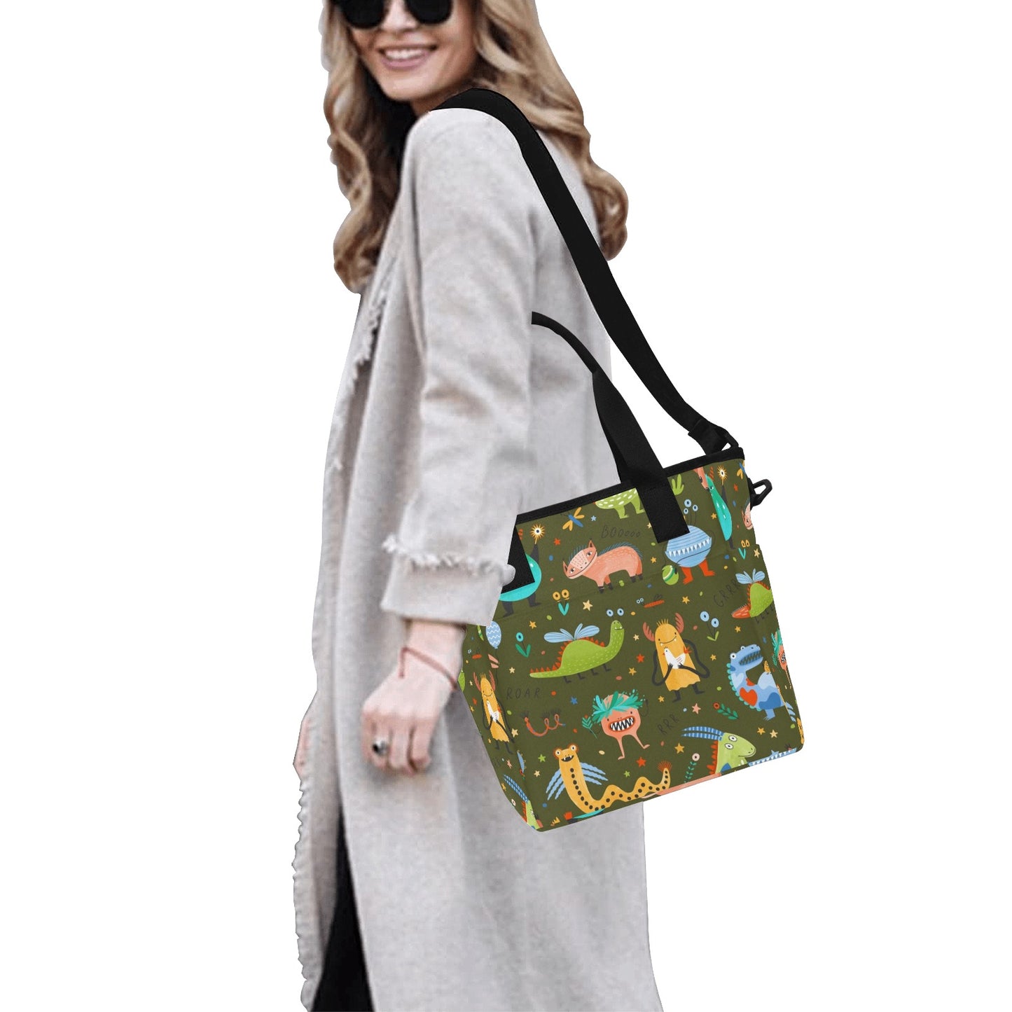 Monsters - Tote Bag with Shoulder Strap