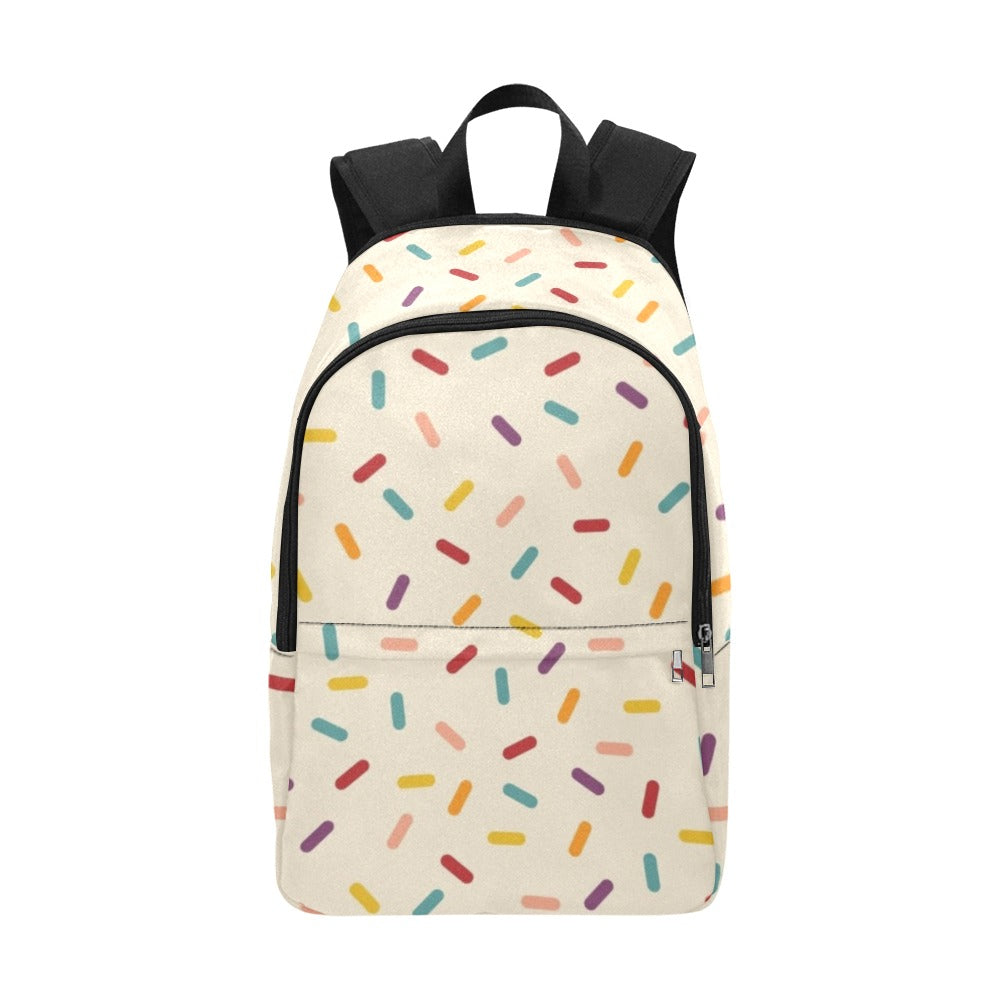 Sprinkles - Fabric Backpack for Adult Adult Casual Backpack Food