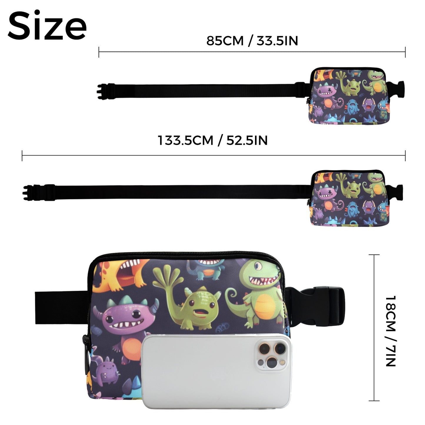 Monster Mania - Belt Bag