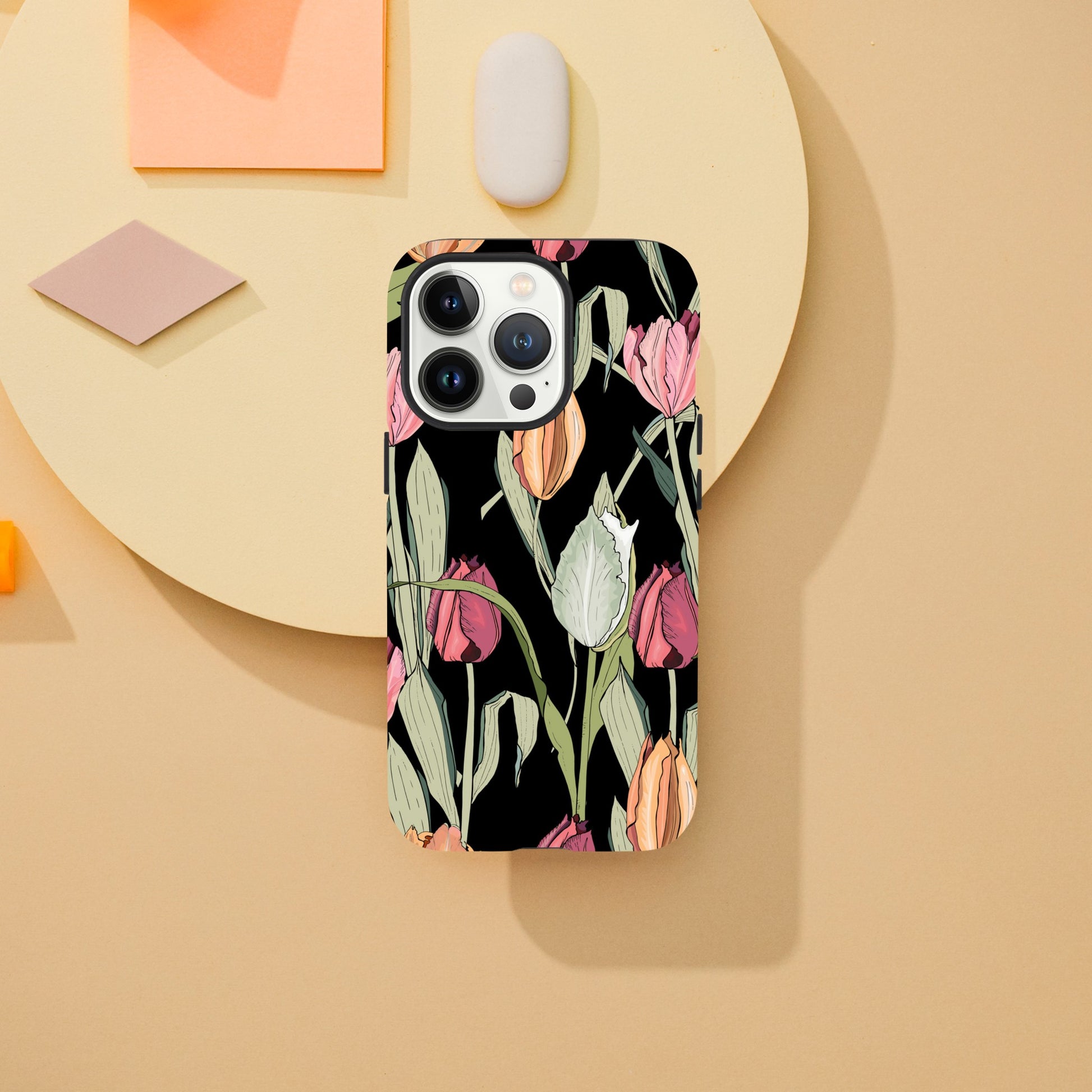 Tulips - Phone Tough Case iPhone 13 Pro Max Phone Case