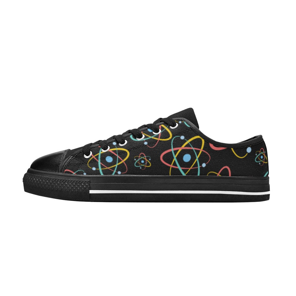 Atoms - Women's Classic Canvas Shoes