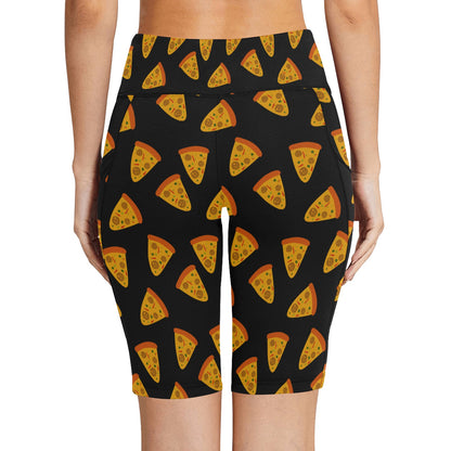 Pizzas - Women's Bike Shorts