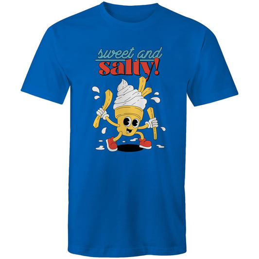 Sweet And Salty, Ice Cream And Fries - Mens T-Shirt