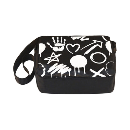 Bold Graffiti - Classic Cross-body Nylon Bag