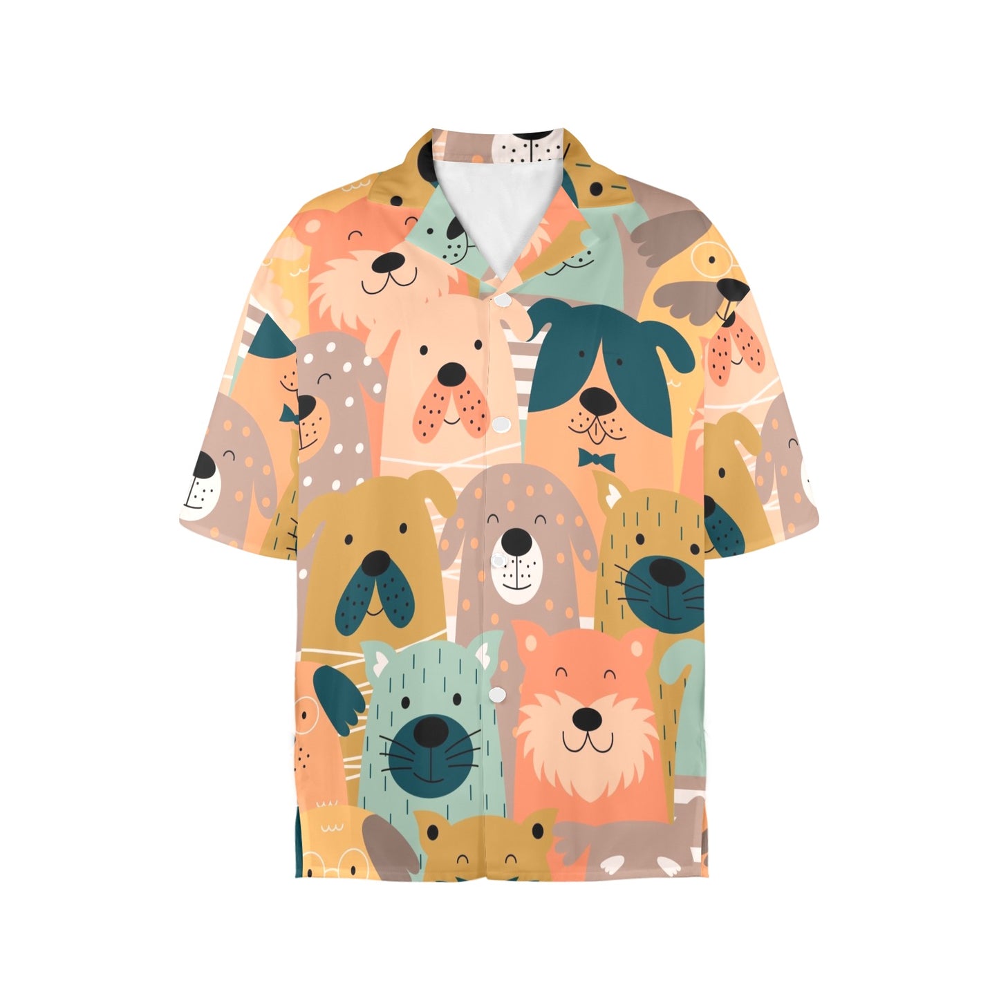 Lots Of Dogs - Womens Hawaiian Shirt