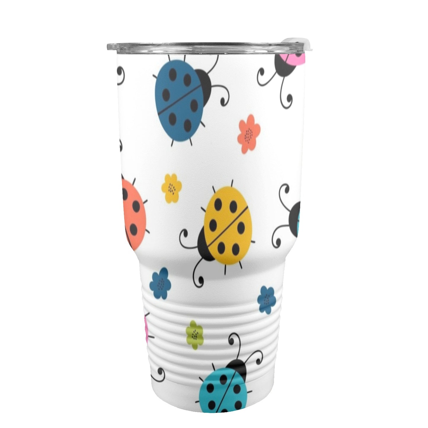 Ladybugs - 30oz Insulated Stainless Steel Mobile Tumbler