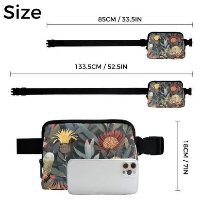 Australian Native Flowers - Belt Bag