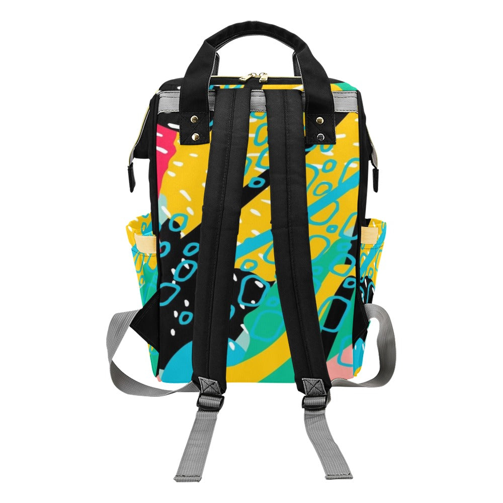 Bright And Colourful - Multifunction Backpack Multifunction Backpack Printed Offshore