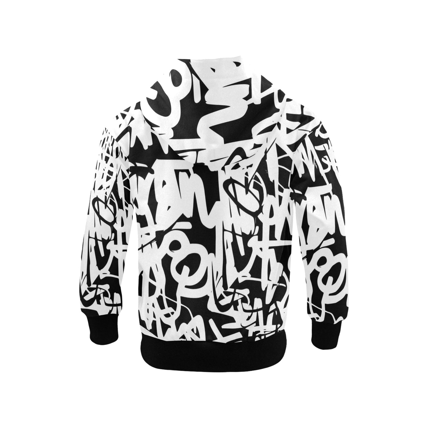 Graffiti - Senior Girls Zip Up Hoodie