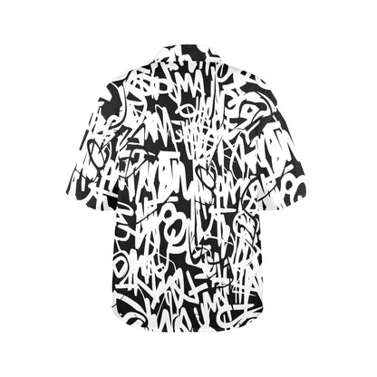 Graffiti - Womens Hawaiian Shirt