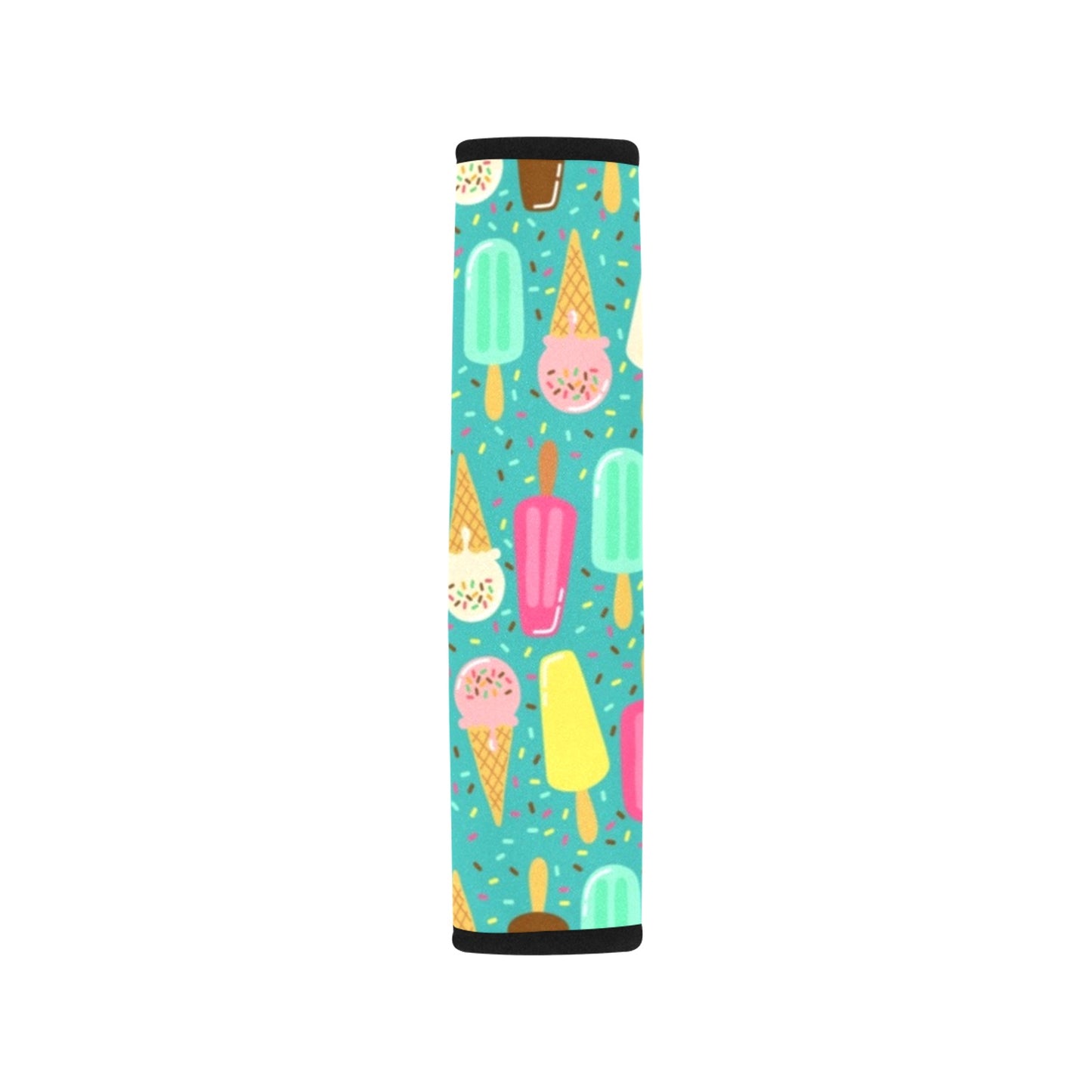 Ice Cream - Car Seat Belt Cover 7''x10'' (Pack of 2)