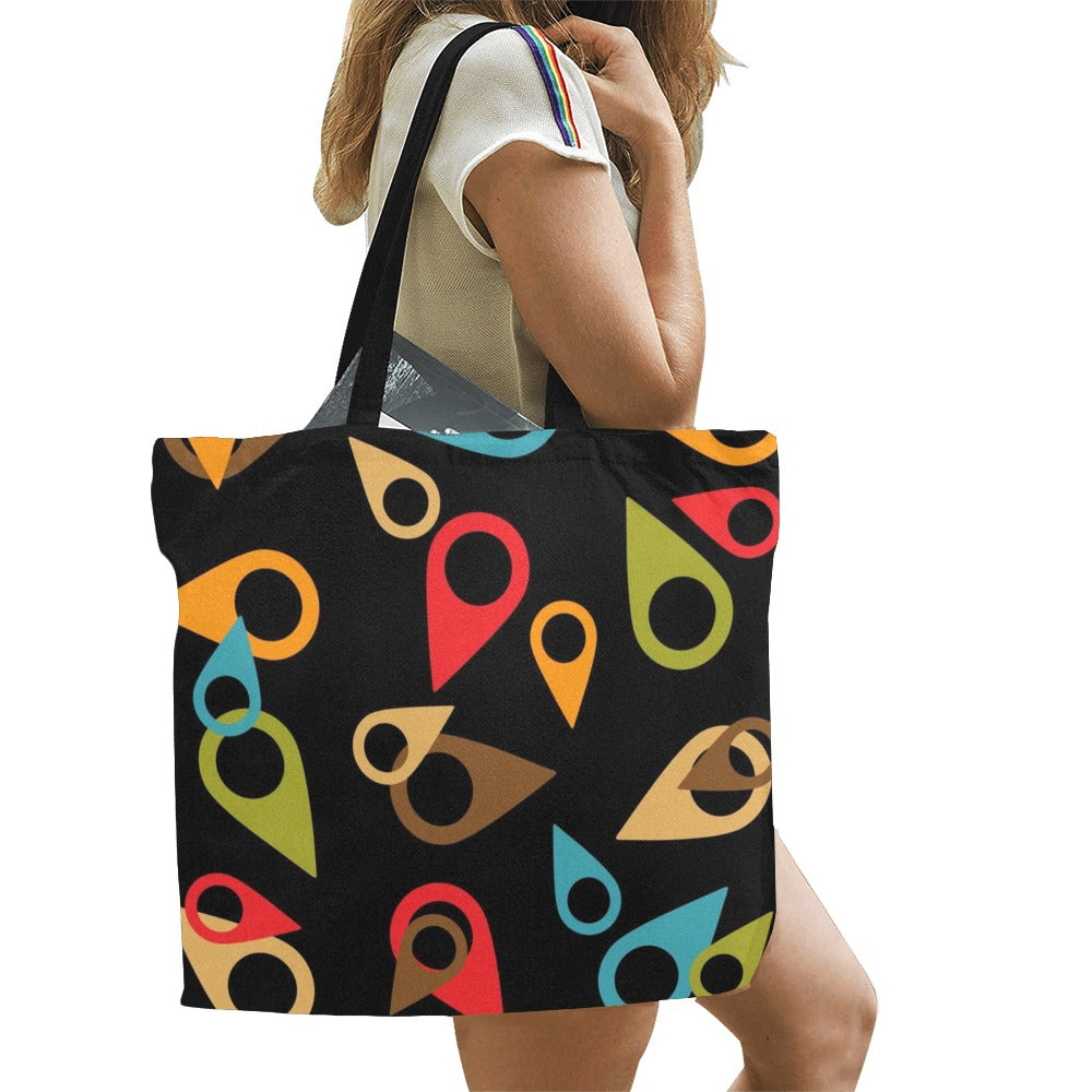 Where Am I - Full Print Canvas Tote Bag Full Print Canvas Tote Bag