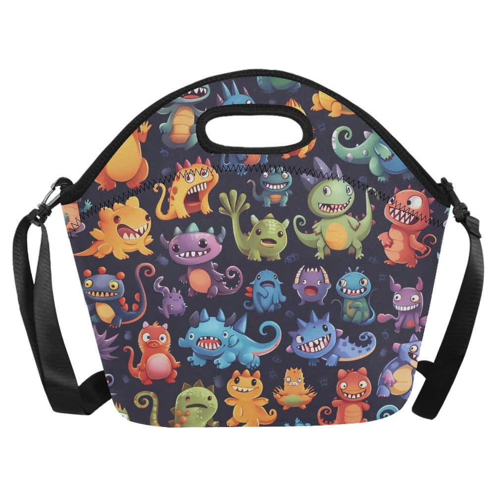 Monster Mania - Neoprene Lunch Bag/Large