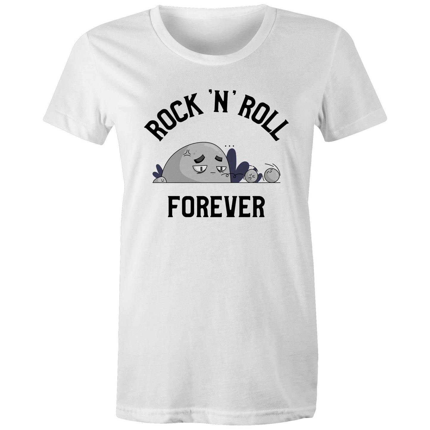 Rock And Roll Forever - Womens T-shirt