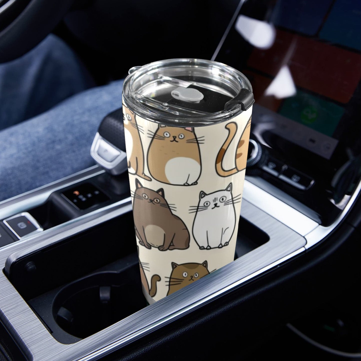 Lots Of Cats - 20oz Travel Mug / Tumbler