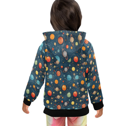 Galaxy - Junior Girls Zip up Hoodie