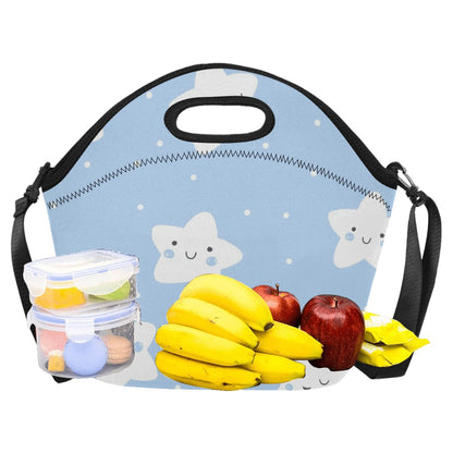 Happy Stars - Neoprene Lunch Bag/Large