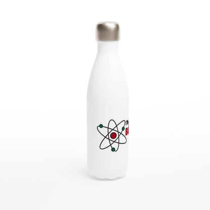 I'm The Bomb, Atom - White 17oz Stainless Steel Water Bottle White Water Bottle Globally Fulfilled Science