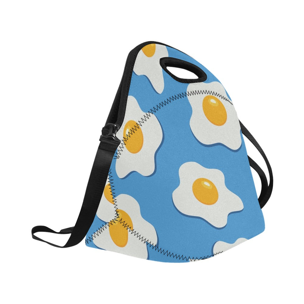 Fried Eggs - Neoprene Lunch Bag/Large