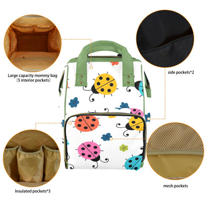 Ladybugs - Multifunction Backpack