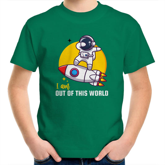 I Am Out Of This World, Astronaut - Kids Youth T-Shirt