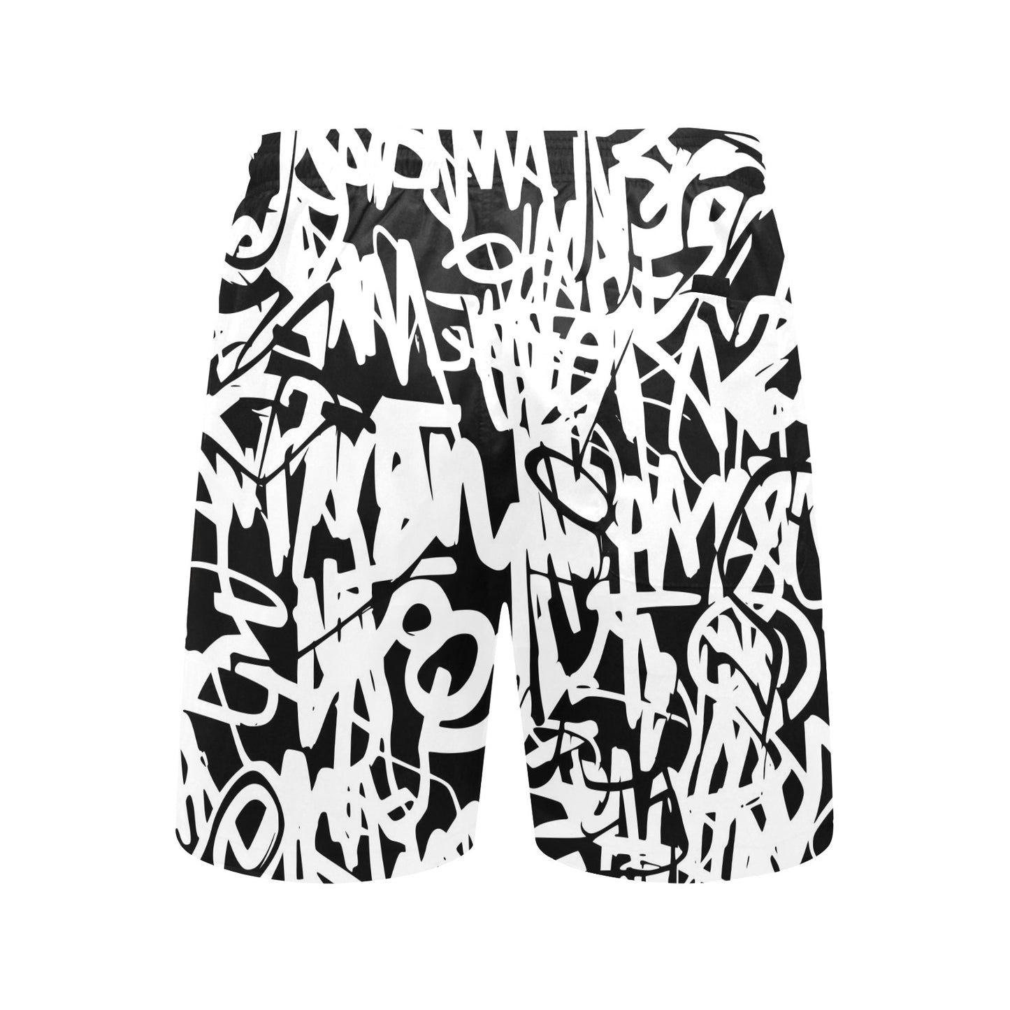 Graffiti - Men's Mid-Length Beach Shorts