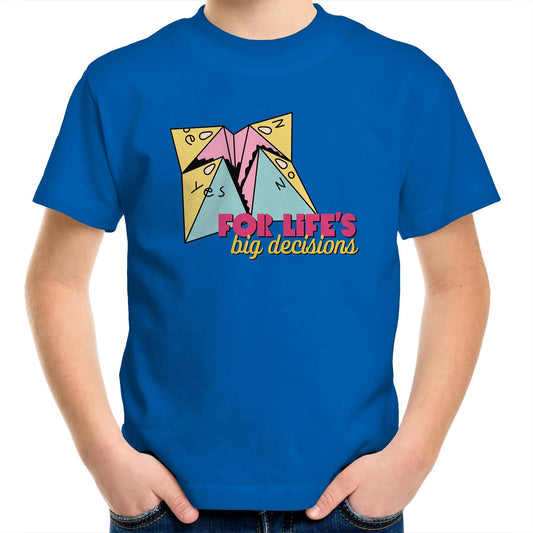 For Life's Big Decisions - Kids Youth T-Shirt