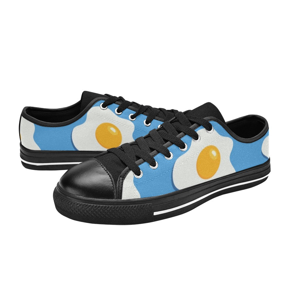 Fried Eggs - Men's Classic Canvas Shoes