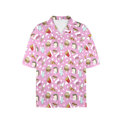 Fast Food - Womens Hawaiian Shirt