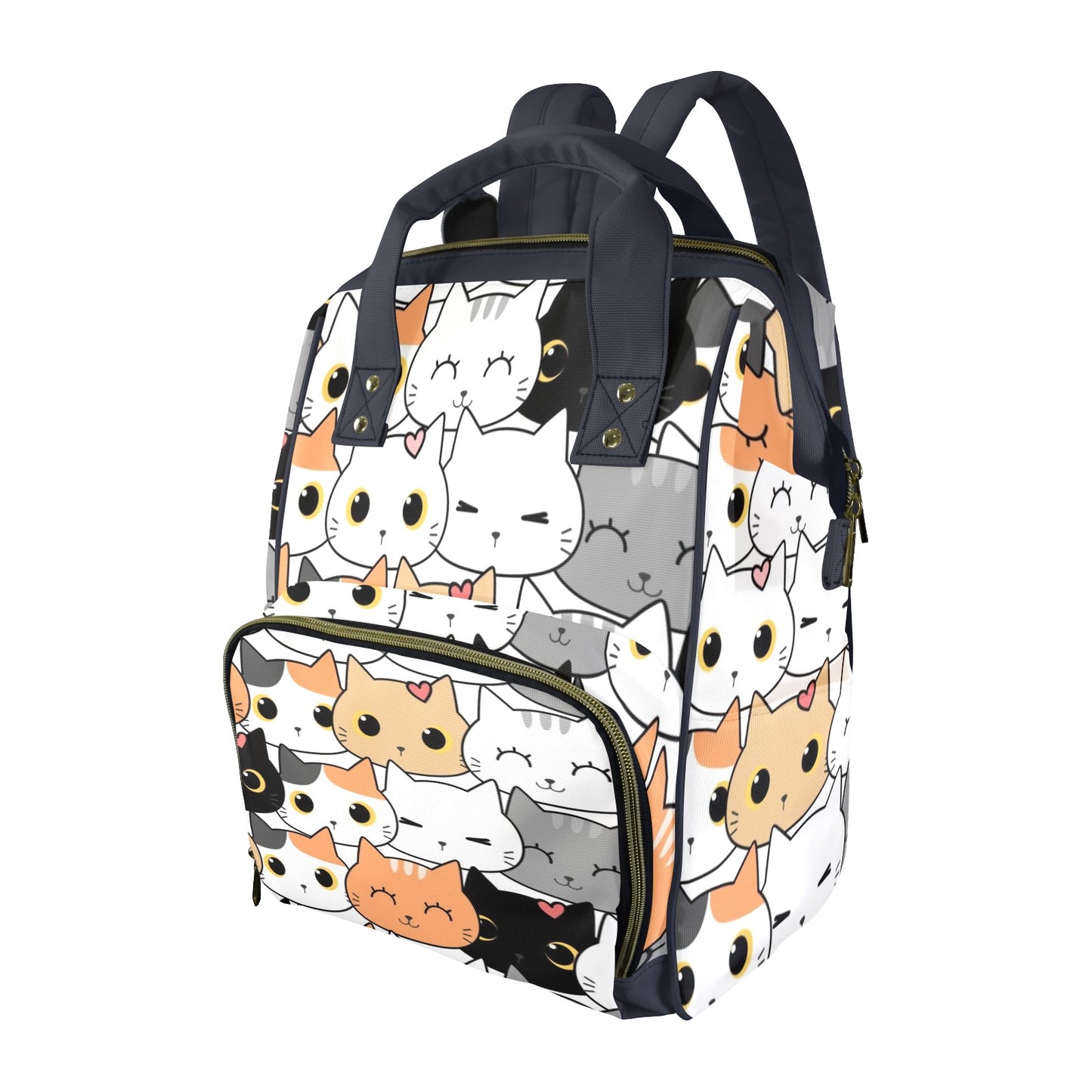 Cute Cartoon Cats - Multifunction Backpack