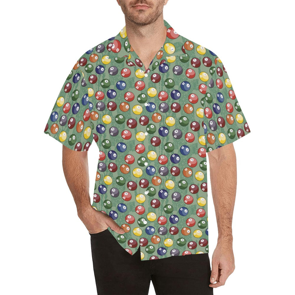 Pool Balls - Hawaiian Shirt