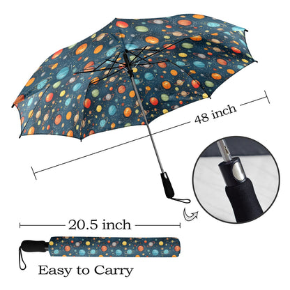 Galaxy - Semi-Automatic Foldable Umbrella